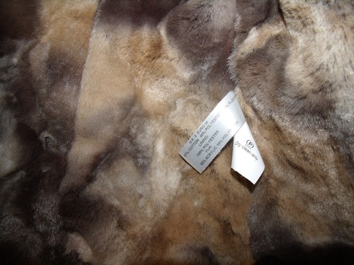 Women's Kaliko software waist length jacket with faux fur lining and collar SZ.4 - Picture 4 of 6