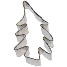 Mini Primitive Folk Tree 2'' Cookie Cutter Metal
