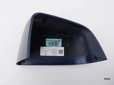 20-25 OEM TESLA MODEL Y RIGHT EXTERIOR MIRROR SKULL CAP deep blue