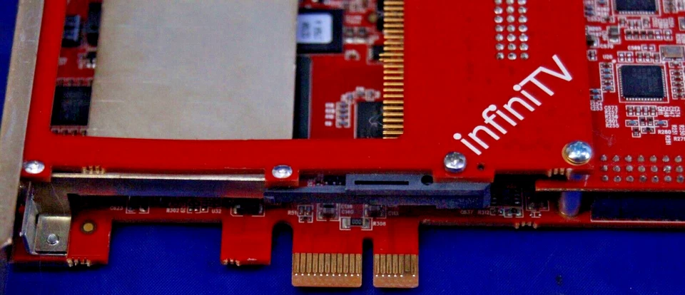 Ceton infiniTV pcie Tuner TV Cable Card Tuner Untested READ DESCRIPTION - Image 3 of 4