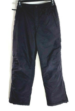 Athletic Works Youth Unisex Snow Pants Size M 8-10 Black Snow Board Winter