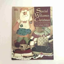 Special Welcomes Christmas Decorative Folk Painting Signs Pattern Design Book