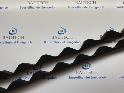 Profilfüller aus EPDM für Wellprofil Sinus 18/76 Wellprofil 76/18 UV beständig