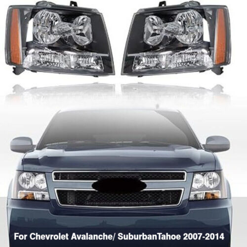 1 paio gruppi fari alogeni per Chevrolet Avalanche/Suburban Tahoe 07-14 - Foto 1 di 10