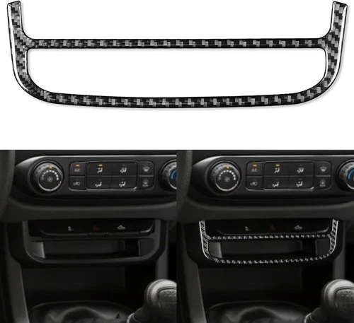 Real Carbon Fiber Dash Hazard Button Panel Cover Fits 15-22 Colorado Canyon
