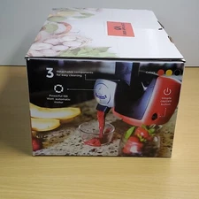 Sorbet Maker Appliance Automatic Soft Serve Fast & Fresh Use Frozen Fruit UBER