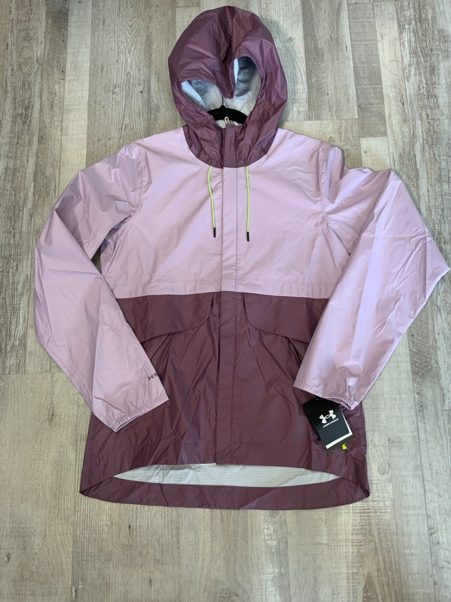 Under Armour Women's UA Cloudburst Shell Jacket Purple Small