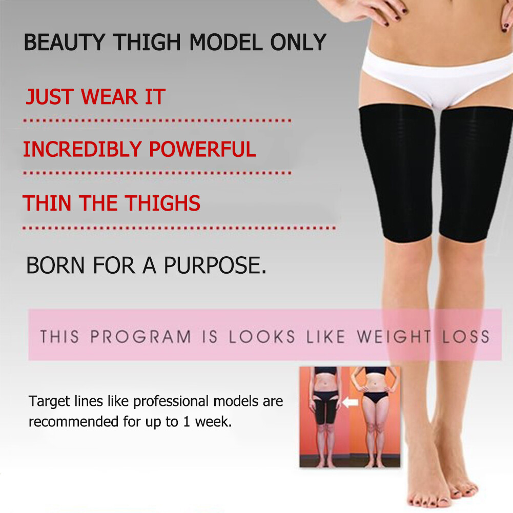 2pcs Cellulite Leg Slimming Wraps Fat Burner Belt Thigh Lose Weight