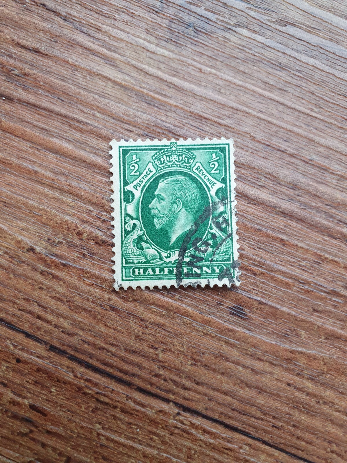 Extremely Rare Stamp Half Penny King V stamp 1921 eBay