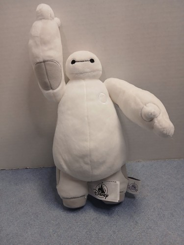 Disney Parks Big Hero 6 Baymax Roboter Plüschtier Stofftier 9 Zoll mit beweglichen Armen. - Bild 1 von 9