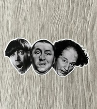 Three Stooges Sticker - Punk Rock Heavy Metal