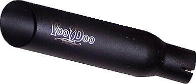 Voodoo Shorty Slip-On Exhaust Single Black Kawasaki ZX-636 03 