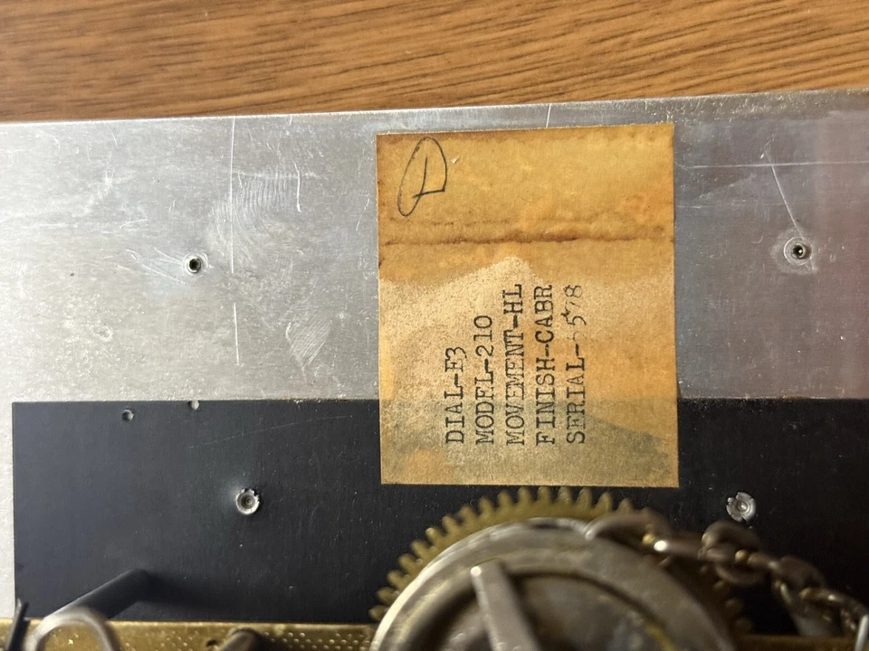 Piezas completas de reloj de abuelo Ridgeway DE COLECCIÓN Foto 3 de 4