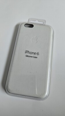Original Apple iPhone 6 / iPhone 6s WEISS Silikon Case Hülle