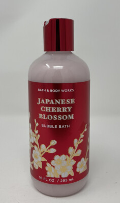 Bath & Body Works Japanese Cherry Blossom Bubble Bath With Shea Butter 10 fl oz