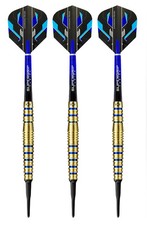 Harrows Spina Gold 90 Tungsten Titanium Coated Soft Tip Darts 18 Grams