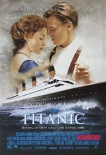 Titanic Jack and Rose Dancing Promotional Movie Poster 26.5 x 38.5