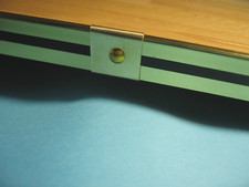 Nahtklammer für Umrandung Nierentisch, Antik Blumentisch, Rockabilly Mid Century