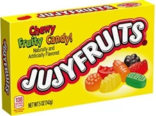 Jujyfruits Gummy Candy Theatre Box, 5 Ounce [12-Boxes]
