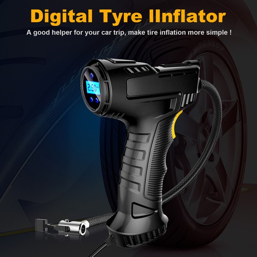 Cordless 12V Electric Car Tyre Inflator Pump Portable Tire Air Compressor Pump - Picture 16 of 29