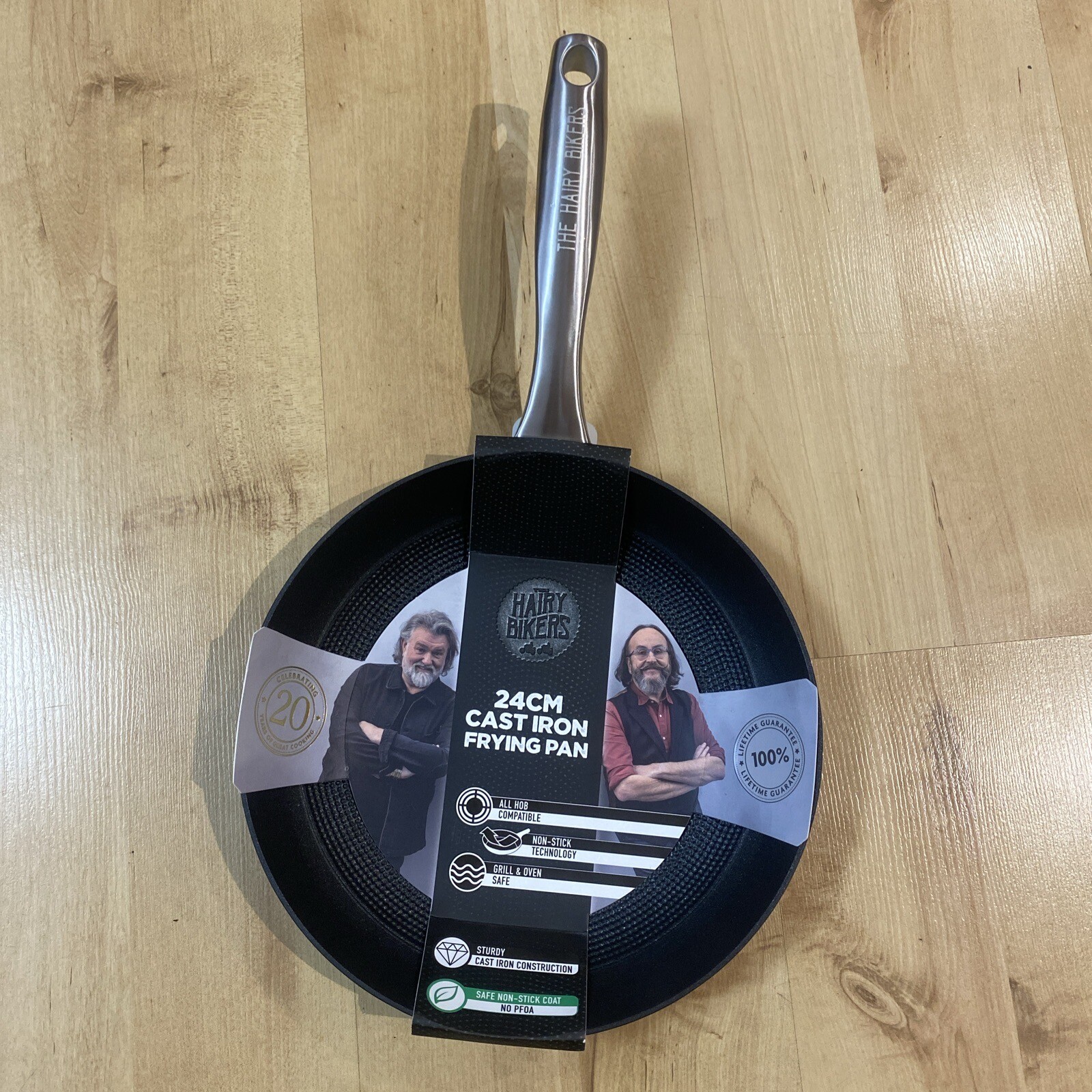 Hairy Bikers 24CM Cast Iron Frying Pan CKW2630 All Hobs eBay