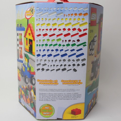 NUEVO Sin abrir LEGO Creative Building Kit 660 Piezas 5749 Edad 4+ Bloques Set Retirado - Imagen 2 de 4
