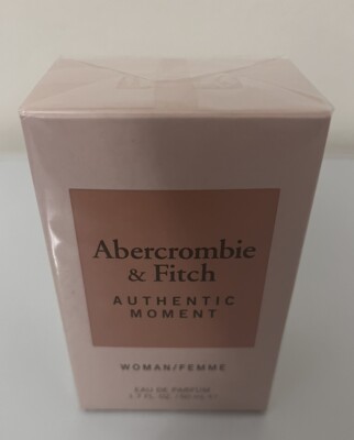 ABERCROMBIE & FITCH ~ AUTHENTIC MOMENT WOMENS EAU DE PARFUM SPRAY ~ 1.7 OZ