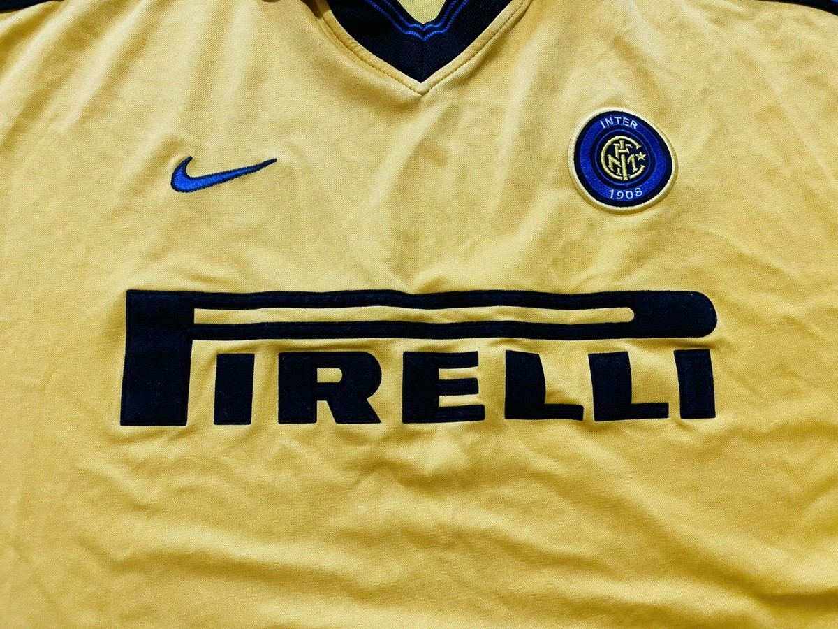 Nike 1998 インテル・ミラン シャツ M INTER MILAN 1998 1999 HOME FOOTBALL SHIRT SOCCER JERSEY NIKE