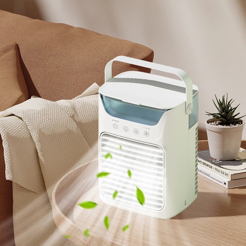 USB Portable Air Conditioners 3 Speeds Small Air Cooling Fans for Home Bedroom - Picture 2 of 10