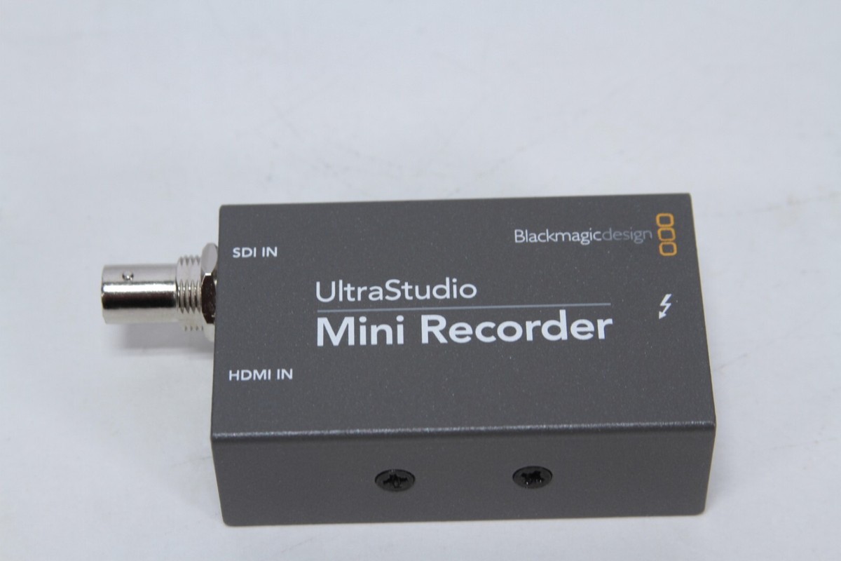 値下げ Blackmagic UltraStudio Mini Recorder Blackmagic Design UltraStudio Mini Recorder SDI / HDMI
