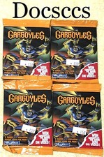 Vintage 1995 SkyBox GARGOYLES Trading Cards Factory Sealed 4 Pack Lot
