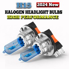 FOR Alfa Romeo Stelvio 2019 Halogen headlamps Kit H15 High beam white Pair
