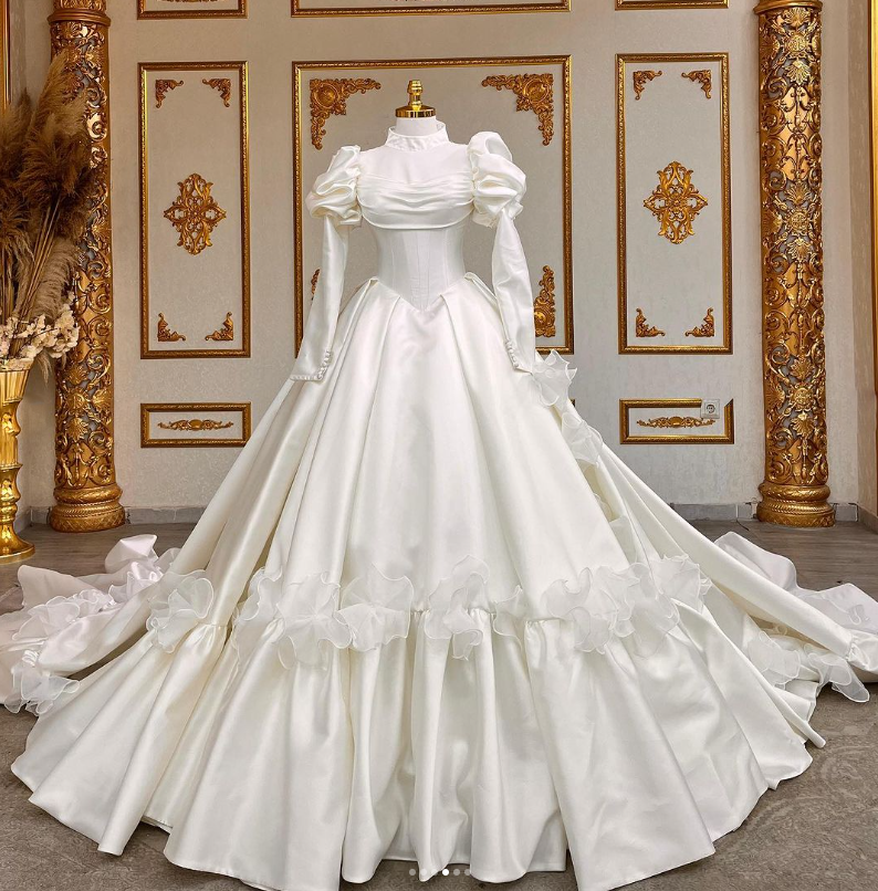 white gold dress real color Gold Tutu Dress main image 0