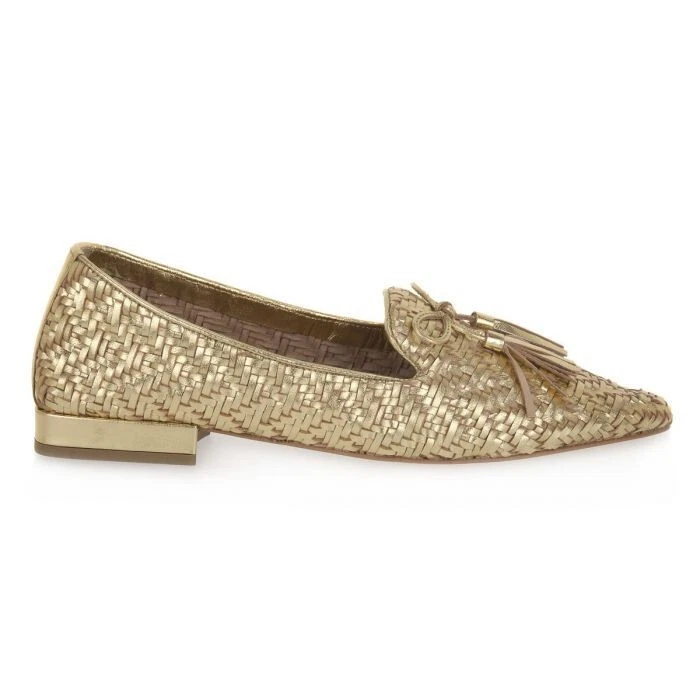 Ballerine Basse Donna Down To Earth - Colore Marrone Bronzo, Tomaia In Pelle, Taglia 41 EU - Calzature Casual Comode - 3