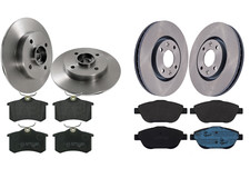 FRONT REAR BRAKE DISCS PADS FOR CITROEN C3 PICASSO 2009-2016 REARS BEARINGS ABS