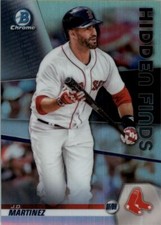 2020 Bowman Chrome Hidden Finds #HFJDM J.D. Martinez