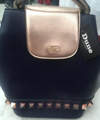 dune navy handbag
