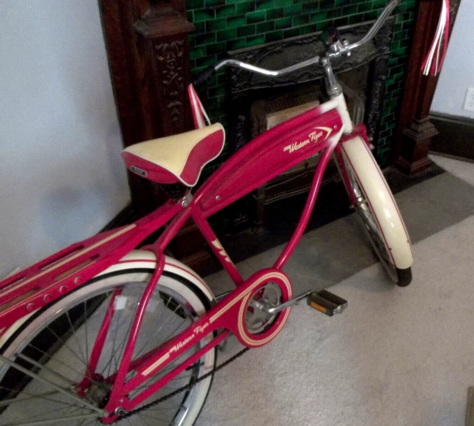 NEVER USED, NEVER RODE 1980's 26in. WESTERN FLYER Boy's Bike-IMPOSSIBLE FIND! - Image 2 of 4