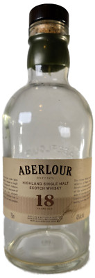 Aberlour Single Malt Scotch Whisky 18 years Old Bottle