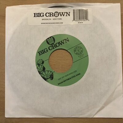 Bacao Rhythm Steel Band Dirt Off Your Shoulder 7inch NM