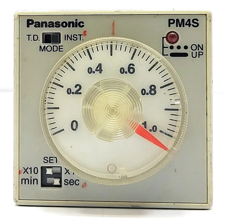 Panasonic PM4S A2C10M Multibereich Timerrelais AC120V - Bild 2 von 4