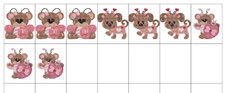CUTE VALENTINE BEARS AND PUPPIES EMBROIDERY MACHINE DESIGNS COLLECTION PES USB