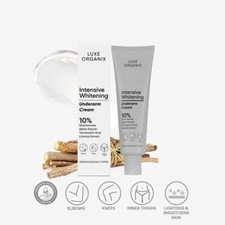 2X Luxe Organix Intensive Whitening Underarm Cream 10 Niacinamide 30g Each