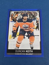 2021-22 O-Pee-Chee Blue Border #602 Duncan Keith HOCKEY Card 6L