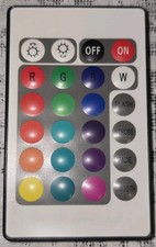 Remote Control For Night Light LED Multi Colored Multi Settings