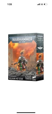 Warhammer 40k: Salamanders Vulkan He'stan