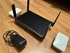 Linksys MR75MS Hydra Pro 6E Tri-Band Router WiFi (2 WiFi Range Extenders Incl.)