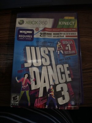 Ubisoft Just Dance 3 Target Exclusive Edition Kinect Required Xbox 360 E10+