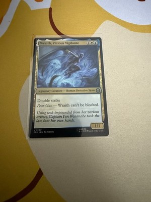 Wraith, Vicious Vigilante 0160 Uncommon Foil Spider-Man MTG