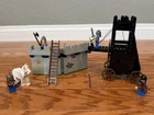 Vintage 1984 LEGO Legoland 6061 Siege Tower Castle 100% Complete